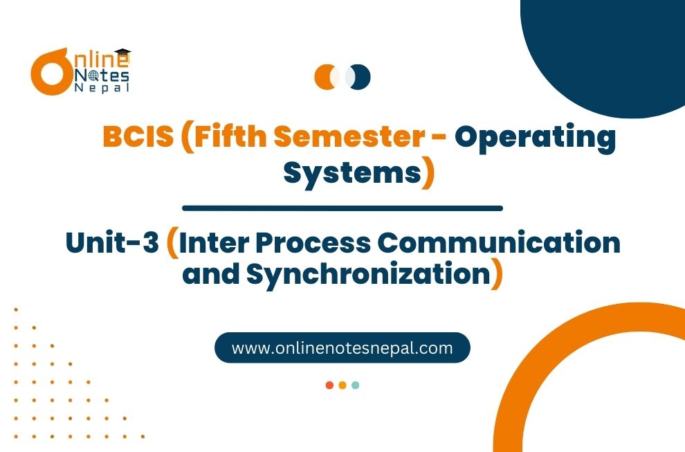 Inter Process Communication and Synchronization Photo